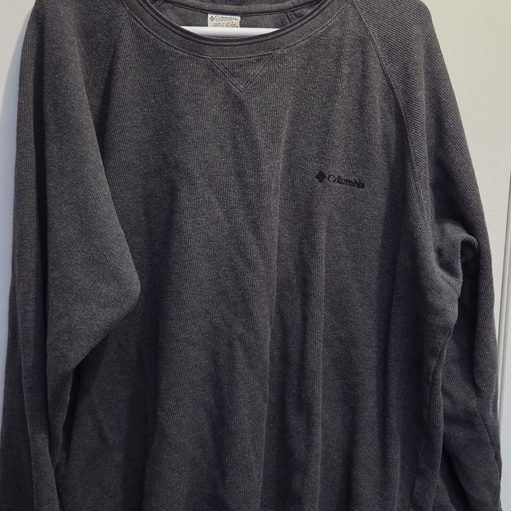 Columbia Gray Sweatshirt Men's XL